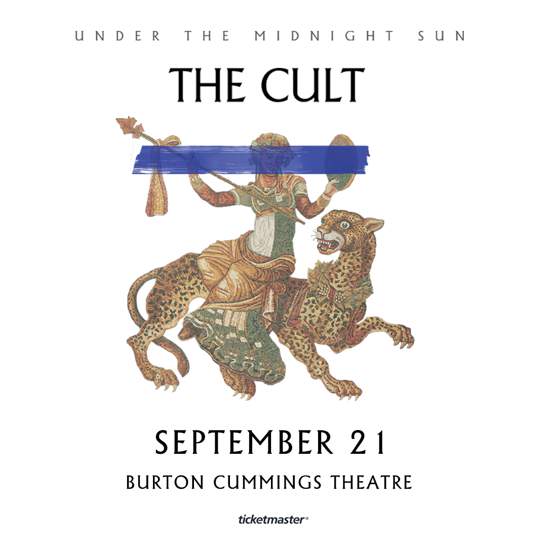 The Cult - Burton Cummings Theatre : Burton Cummings Theatre