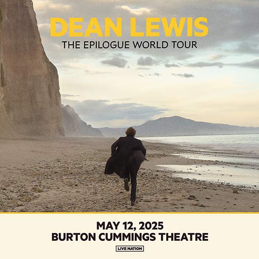 Dean Lewis 2025 Tour Poster